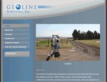 Tablet Screenshot of geolineinc.com